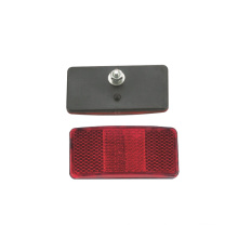 Plastic Bicycle Rear Red Reflector (HRF-005)